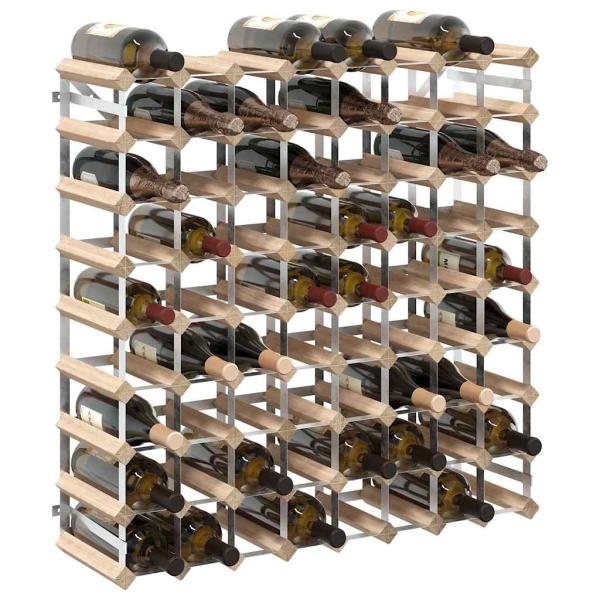 Weinregal für 72 Flaschen Massivholz Kiefer