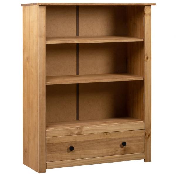 ARDEBO.de - Bücherregal 80 x 35 x 110 cm Massivholz Panama-Kiefer