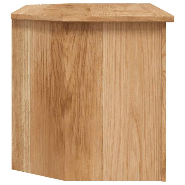 TV-Eckschrank 93 x 49 x 49 cm Massivholz Panama-Kiefer 