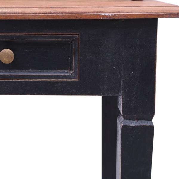 Schreibtisch mit Schubladen 90x50x101 cm Altholz Massiv