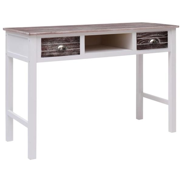 ARDEBO.de - Schreibtisch Braun 110 × 45 × 76 cm Holz
