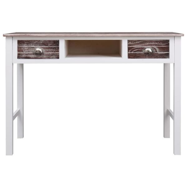 Schreibtisch Braun 110 × 45 × 76 cm Holz
