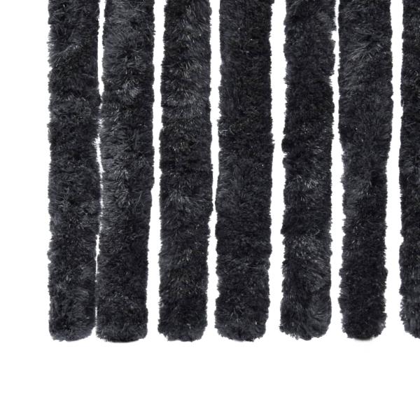 Insektenschutz-Vorhang Anthrazit 90x220 cm Chenille