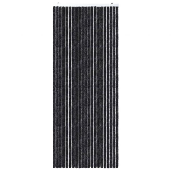 Insektenschutz-Vorhang Anthrazit 90x220 cm Chenille