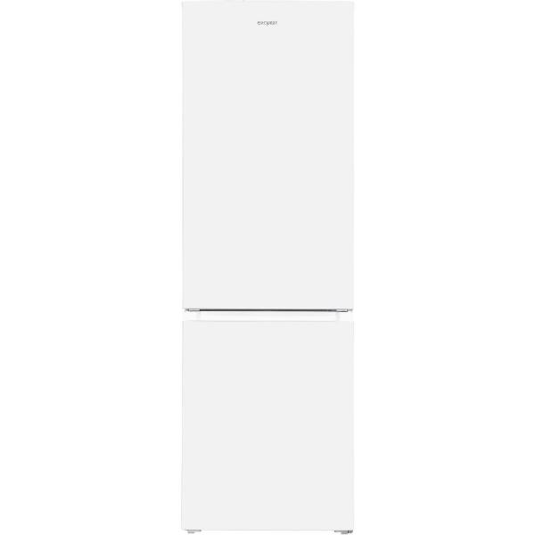 ARDEBO.de Exquisit GC320-95-E-040C weiß Stand Kühl-Gefrierkombination, 60 cm breit, 315 L, LED Beleuchtung, Gemüseschublade, weiß