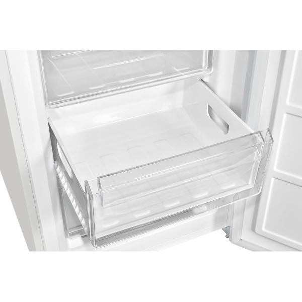 Exquisit GC320-95-E-040C weiß Stand Kühl-Gefrierkombination, 60 cm breit, 315 L, LED Beleuchtung, Gemüseschublade, weiß