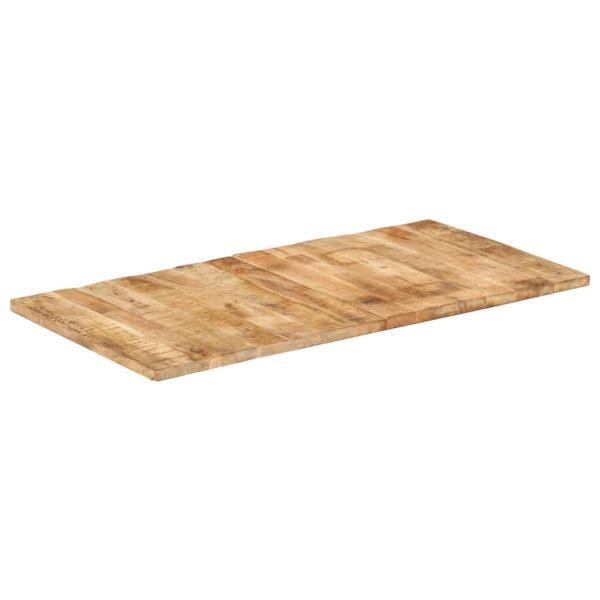 Tischplatte Massivholz Mango 25-27 mm 120x60 cm