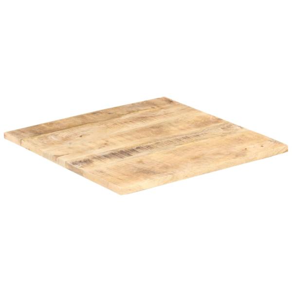 Tischplatte Massivholz Mango 25-27 mm 70x70 cm