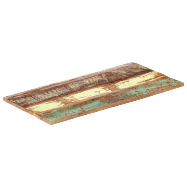 Tischplatte Rechteckig 60x100 cm 25-27 mm Altholz Massiv
