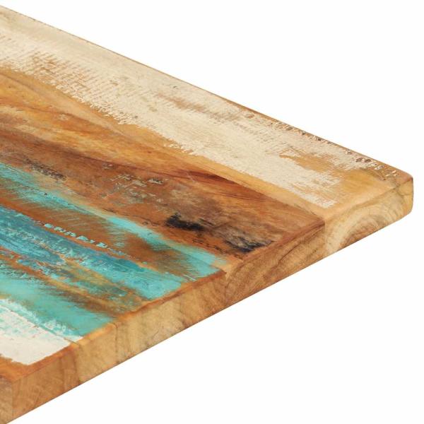 Tischplatte Rechteckig 60x120 cm 25-27 mm Altholz Massiv
