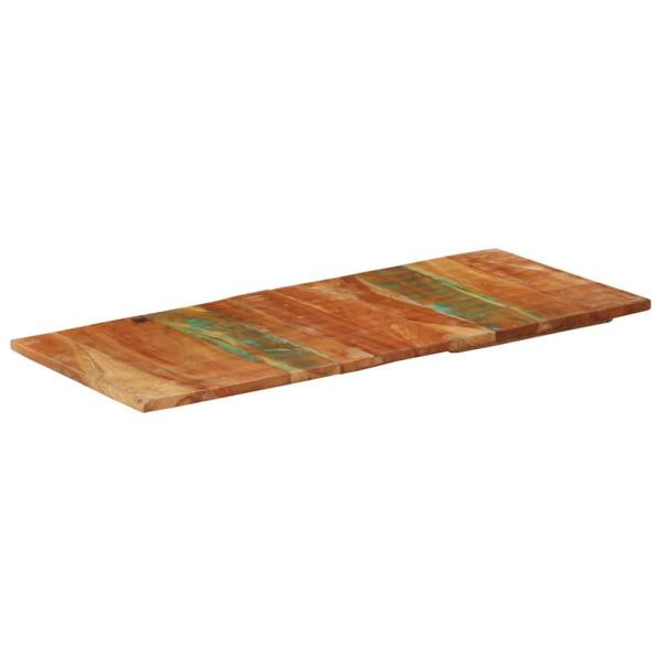 Tischplatte Rechteckig 60x140 cm 25-27 mm Altholz Massiv
