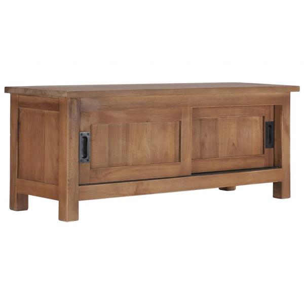 ARDEBO.de - TV-Schrank 90×30×35 cm Massivholz Teak