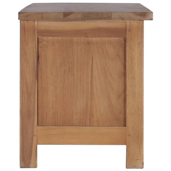 TV-Schrank 90×30×35 cm Massivholz Teak