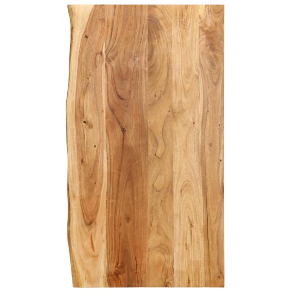 ARDEBO.de - Badezimmer-Waschtischplatte Massivholz Akazie 100x52x2,5 cm