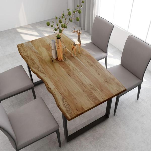 ARDEBO.de - Esstisch 154x80x76 cm Massivholz Akazie