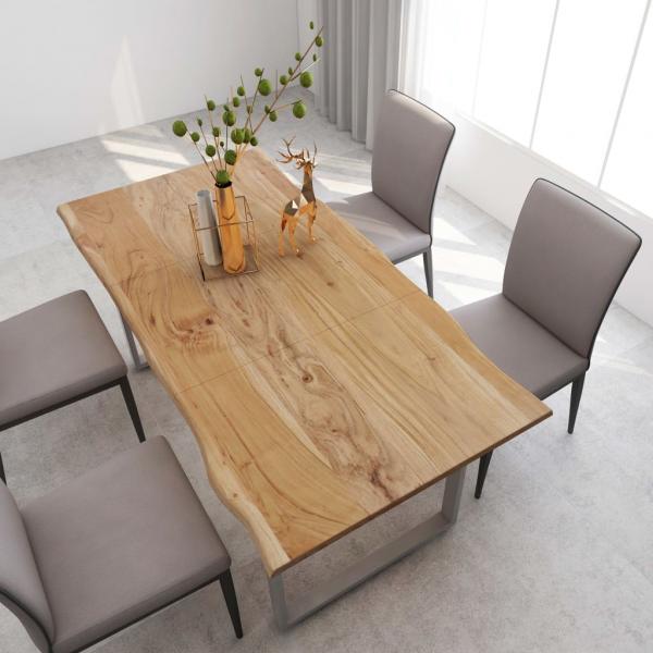 ARDEBO.de - Esstisch 180×90×76 cm Massivholz Akazie