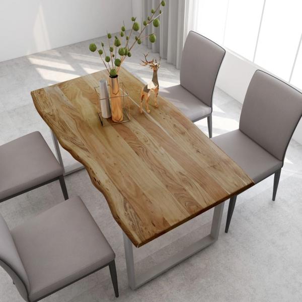 ARDEBO.de - Esstisch 154x80x76 cm Massivholz Akazie