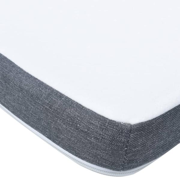 Boxspringbett-Matratzenauflage 200 x 200 x 5 cm Mittelweich