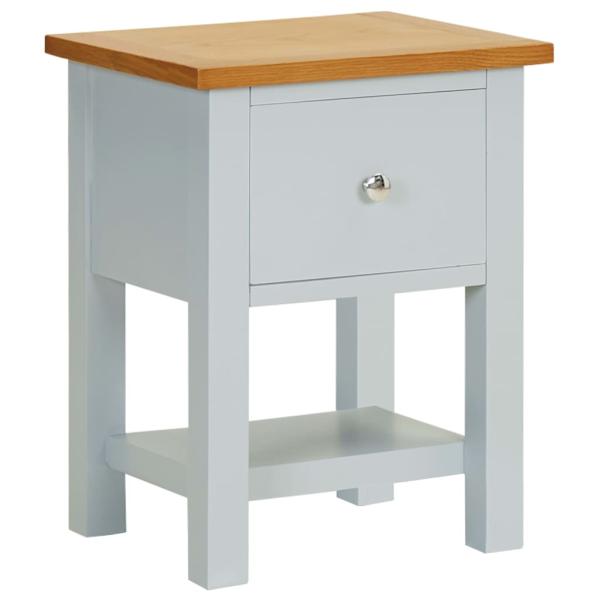 ARDEBO.de - Nachttisch 36x30x47 cm Massivholz Eiche 