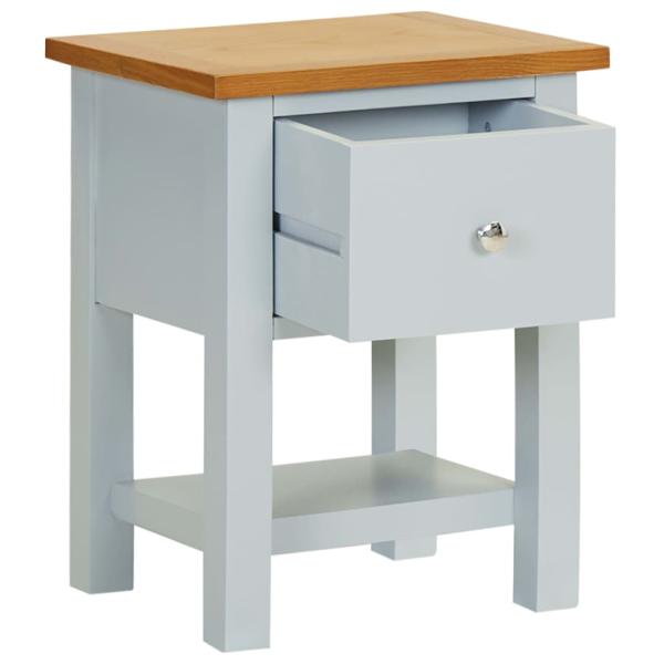 Nachttisch 36x30x47 cm Massivholz Eiche 