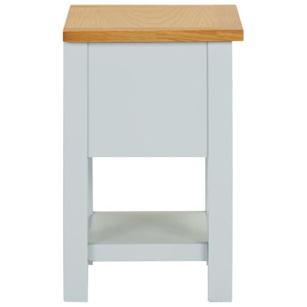 Nachttisch 36x30x47 cm Massivholz Eiche 