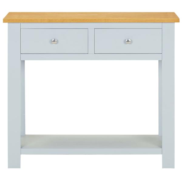 Konsolentisch 83x30x73 cm Massivholz Eiche