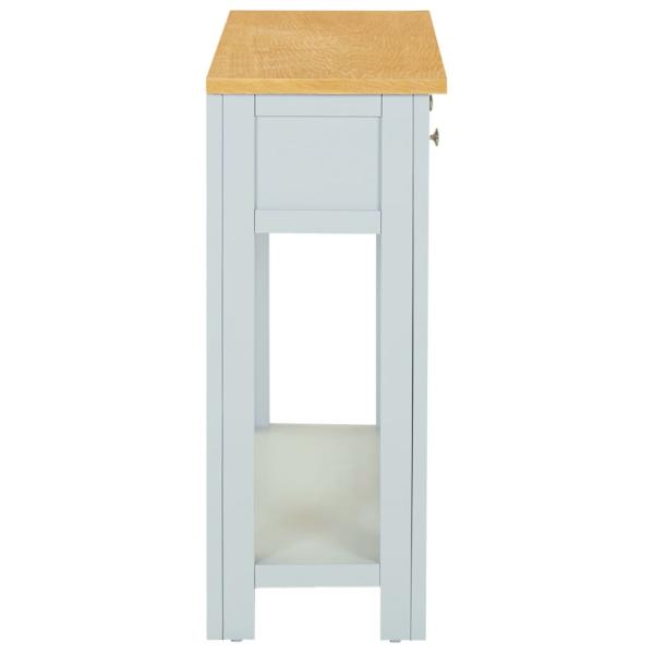 Konsolentisch 83x30x73 cm Massivholz Eiche