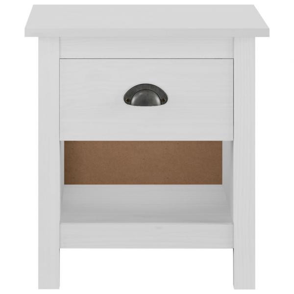 Nachttische 2 Stk. Hill 46x35x49,5 cm Massivholz Kiefer