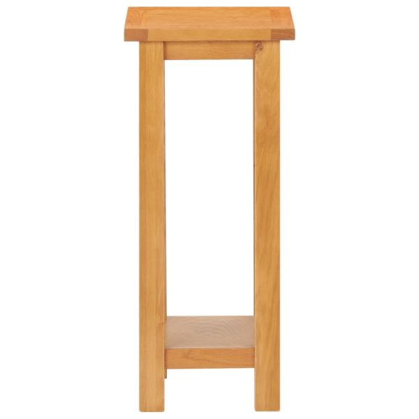 Beistelltisch 27x24x55 cm Eiche Massivholz