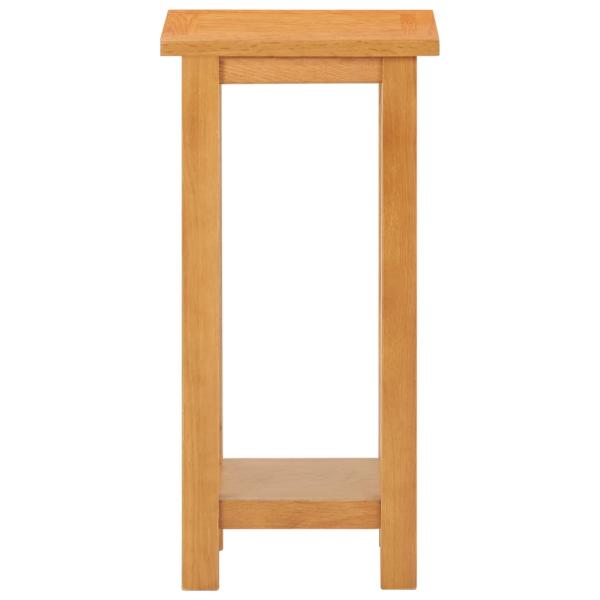 Beistelltisch 27x24x55 cm Eiche Massivholz