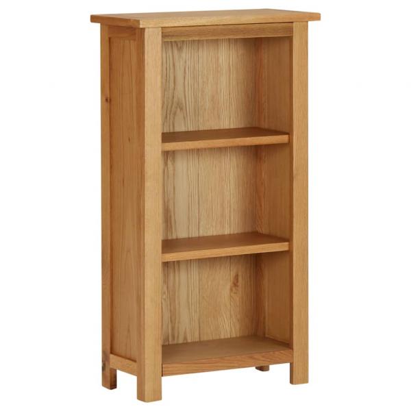 ARDEBO.de - Bücherregal 45x22,5x82 cm Eiche Massivholz