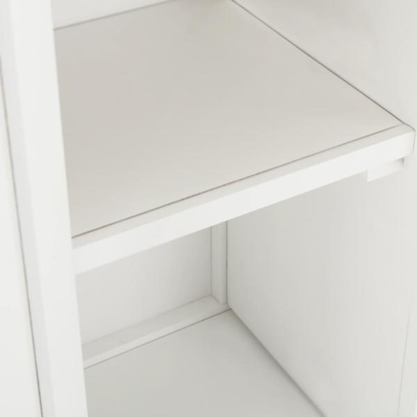 Weinschrank 80x32x80 cm Eiche Massivholz