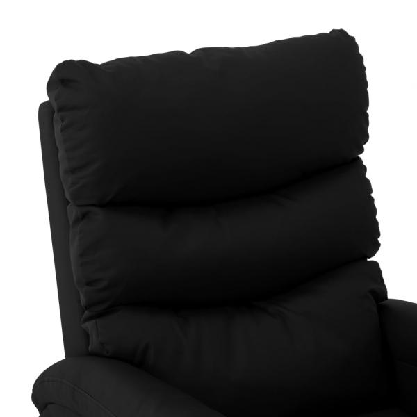 Massagesessel Schwarz Kunstleder