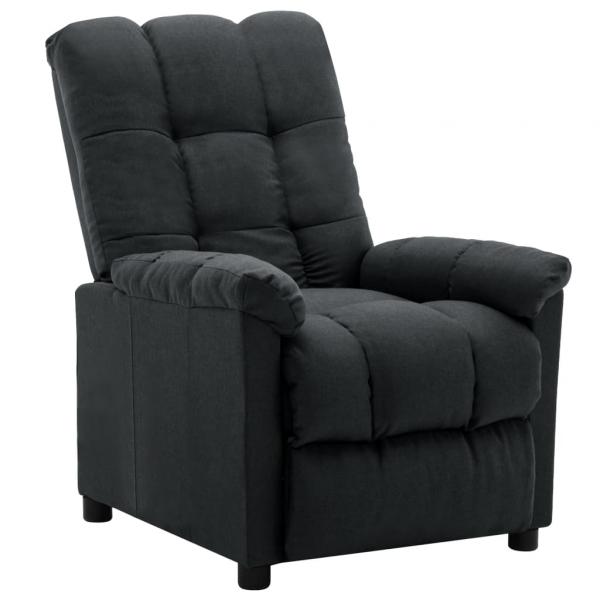 Relaxsessel Dunkelgrau Stoff