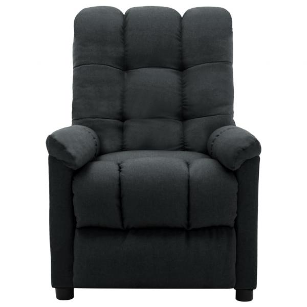 Relaxsessel Dunkelgrau Stoff