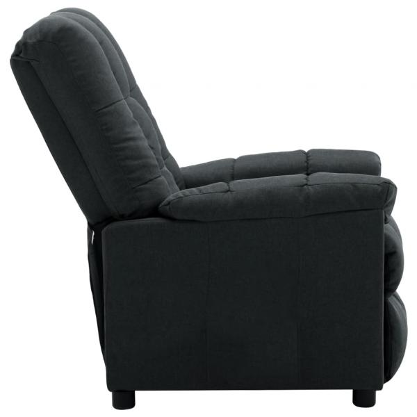 Relaxsessel Dunkelgrau Stoff