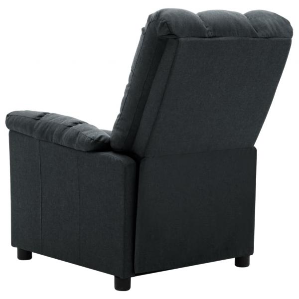 Relaxsessel Dunkelgrau Stoff