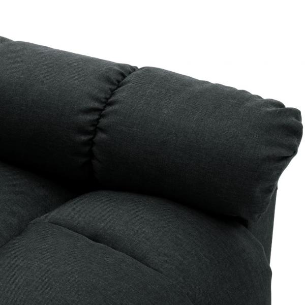 Relaxsessel Dunkelgrau Stoff