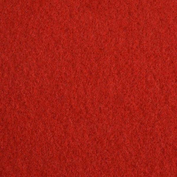 Messeteppich Glatt 1x12 m Rot