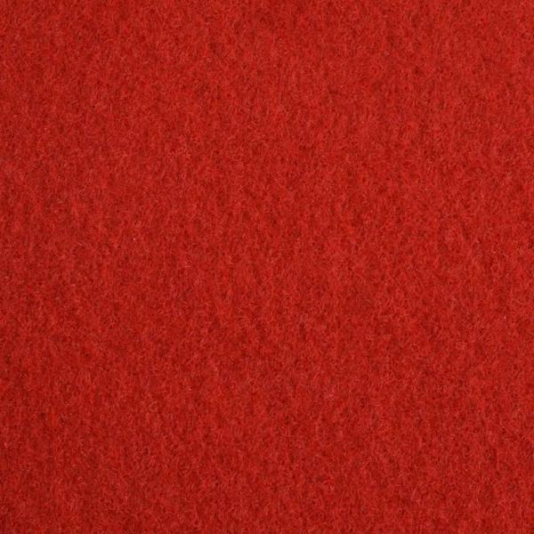 Messeteppich Glatt 1x24 m Rot