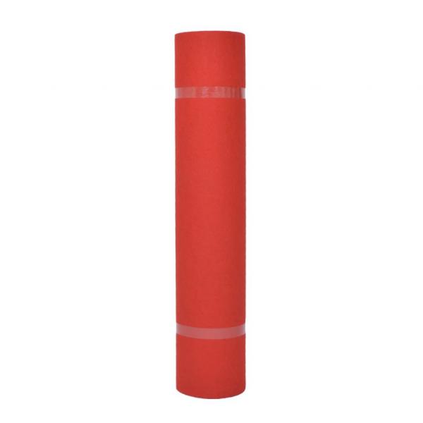 Messeteppich Glatt 1x24 m Rot
