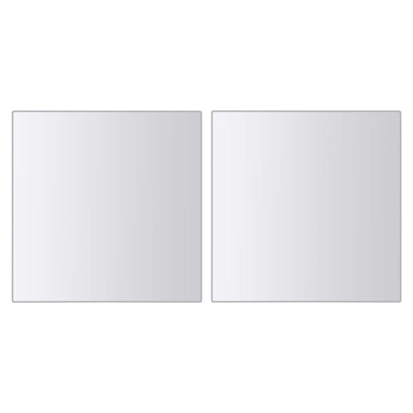 16-tlg. Spiegelfliesen-Set Verschiedene Formen Glas