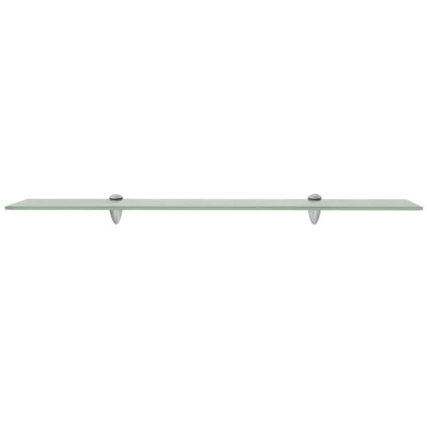 Schweberegale 2 Stk. Glas 80x10 cm 8 mm