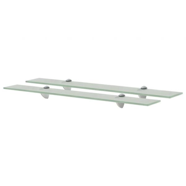ARDEBO.de - Schweberegale 2 Stk. Glas 70x20 cm 8 mm