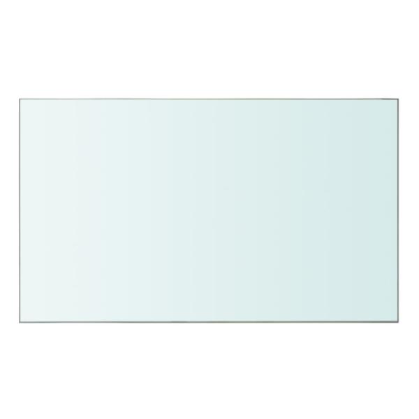 Regalböden 2 Stk. Glas Transparent 50x30 cm
