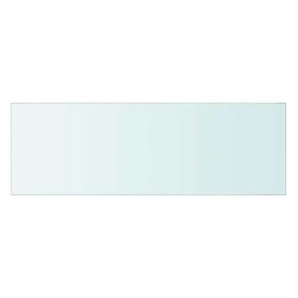 Regalböden 2 Stk. Glas Transparent 60x20 cm