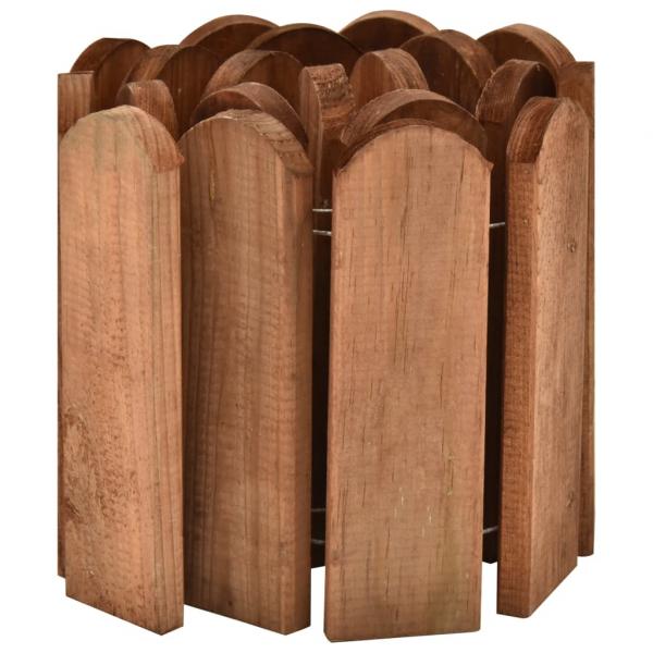 Beeteinfassungen 2 Stk. 120 cm Kiefernholz Imprägniert