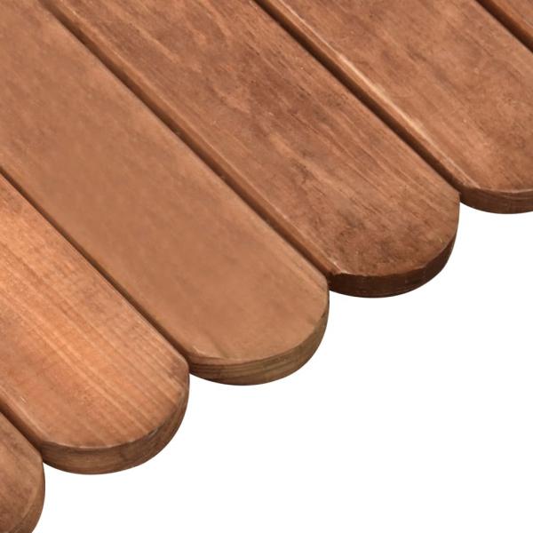 Beeteinfassungen 2 Stk. 120 cm Kiefernholz Imprägniert