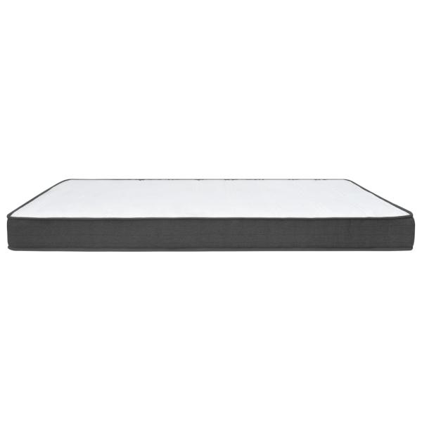 Boxspringbett Dunkelgrau Stoff 200x200 cm