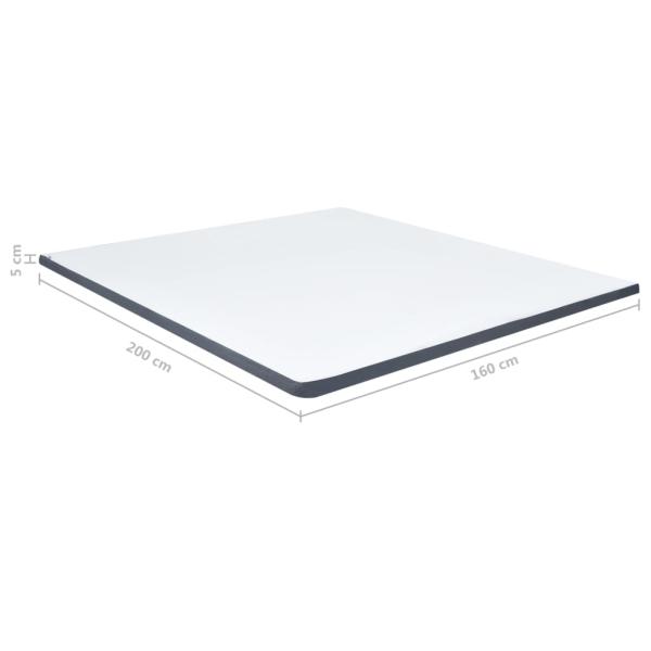 Boxspringbett Dunkelgrau Stoff 160x200 cm